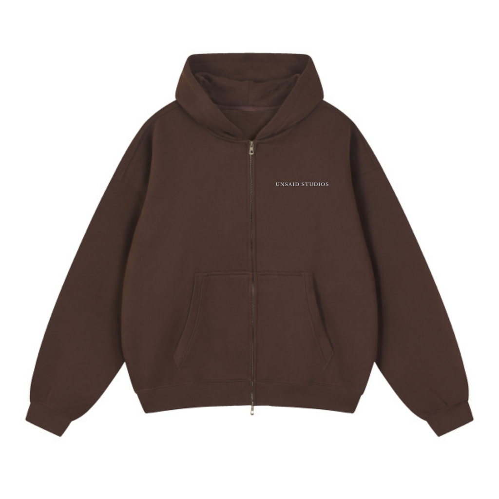 off duty zip hoodie